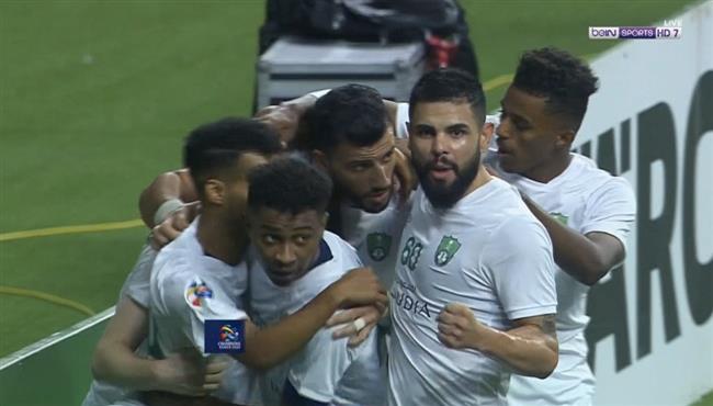 هدف فوز الاهلي علي الشرطة العراقي 1 0 دوري ابطال اسيا