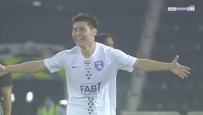 هدف العين الثاني الصاروخي في مرمي السد 2 1 دوري ابطال اسيا