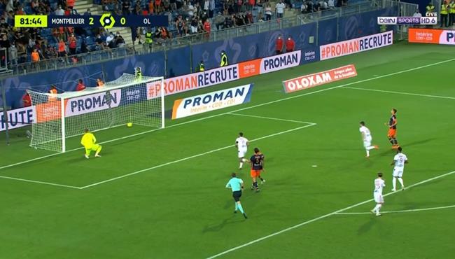 اهداف مباراة ليون ومونبليه 1 2 الدوري الفرنسي