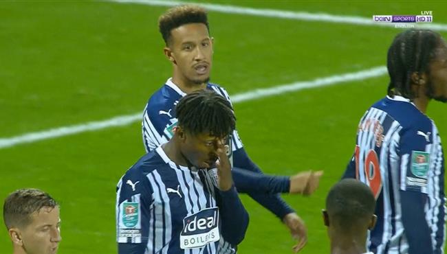 اهداف مباراة وست بروميتش وهاروجيت 3 0 كاس رابطه الدوري الانجليزي