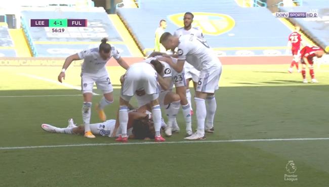 اهداف مباراة ليدز وفولهام 4 3 الدوري الانجليزي