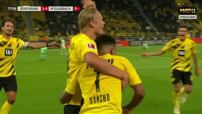 اهداف مباراة بوروسيا دورتموند وبوروسيا مونشجلادباخ 3 0 الدوري الالماني