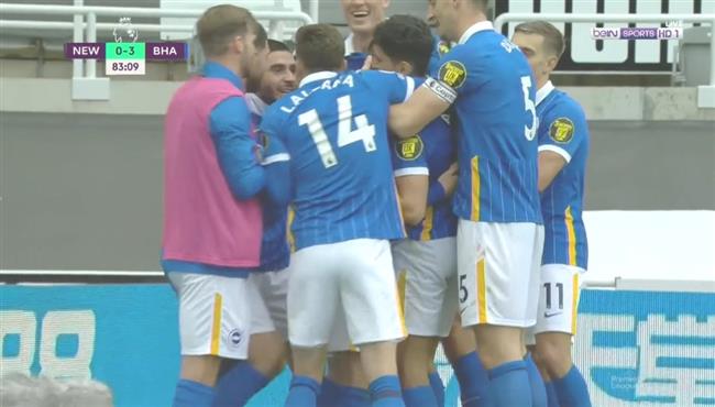 اهداف مباراة برايتون ونيوكاسل 3 0 الدوري الانجليزي