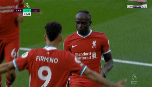 هدف ماني الاول في مرمي تشيلسي بالدوري الانجليزي