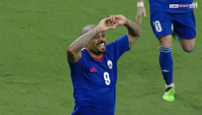 هدف الشارقة الرابع في مرمي التعاون بعد خطأ كارثي من حارس المرمي