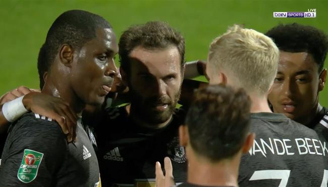 اهداف مباراة مانشستر يونايتد ولوتون تاون 3 0 كاس الرابطة الانجليزية