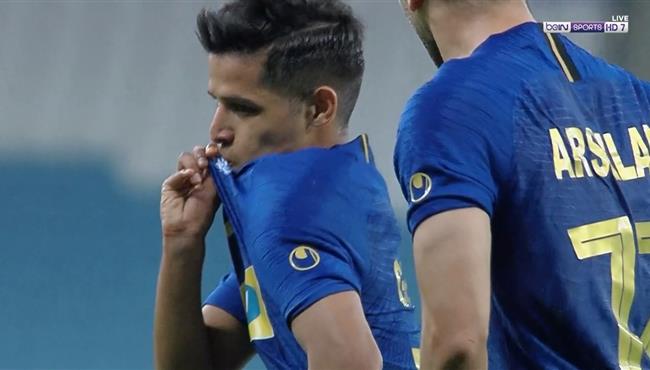 هدف استقلال طهران الاول الرائع في مرمي الاهلي بدوري ابطال اسيا