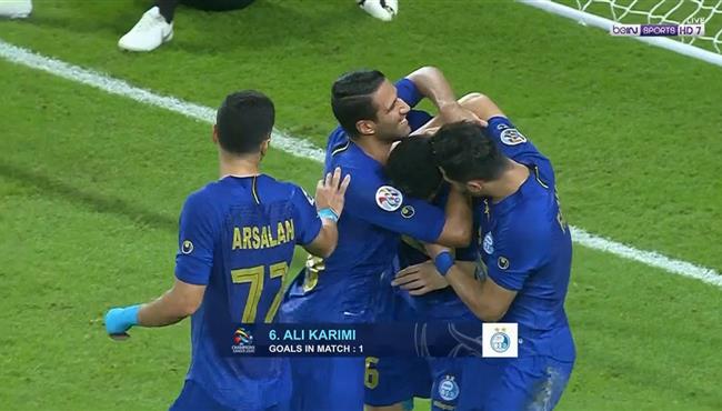 هدف استقلال طهران الثاني في مرمي الاهلي بدوري ابطال اسيا