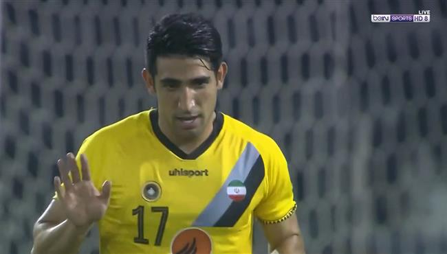 هدف سباهان اصفهان الاول في مرمي السد بدوري ابطال اسيا