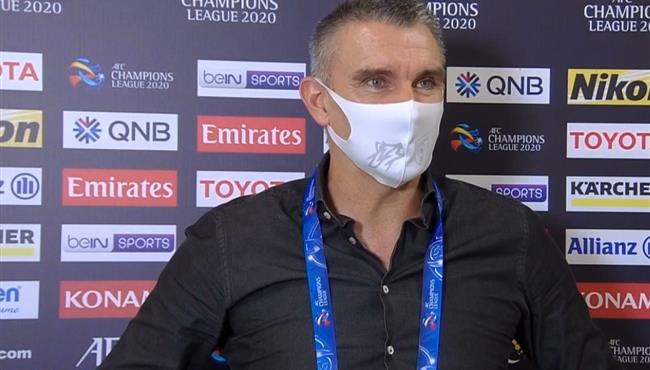 تصريحات كارتيرون قبل مباراة التعاون والدحيل في دوري ابطال اسيا