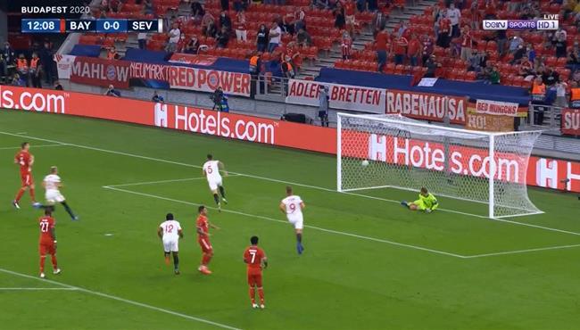 هدف اشبيلية الاول في مرمي بايرن ميونخ اوكامبوس