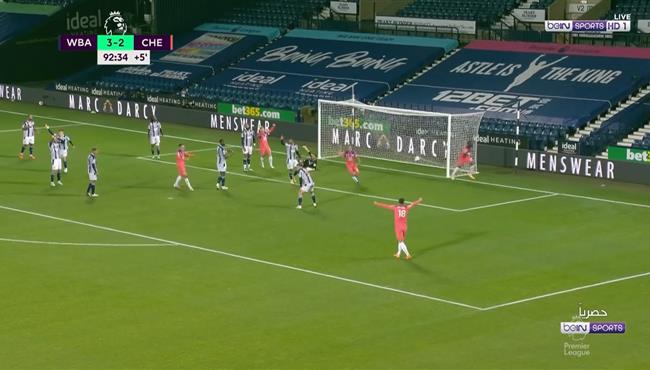 اهداف مباراة تشيلسي ووست بروميتش 3 3 الدوري الانجليزي