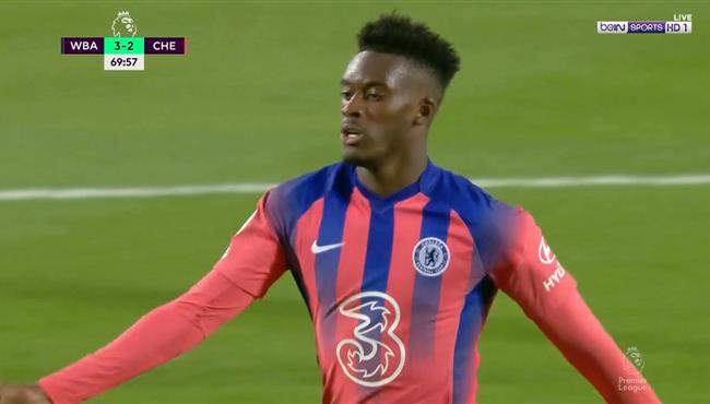 هدف هودسون اودوي في مرمي وست بروميتش بالدوري الانجليزي