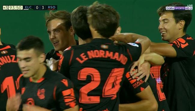 اهداف مباراة ريال سوسيداد والتشي 3 0 الدوري الاسباني