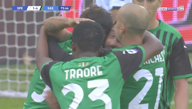 اهداف مباراة ساسولو وسبيزيا 4 1 الدوري الايطالي