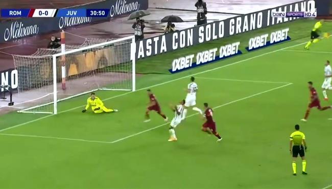 هدف روما الاول في مرمي يوفنتوس بالدوري الايطالي