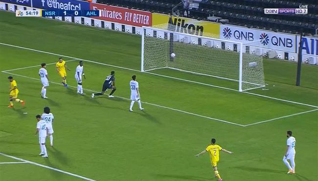 هدف النصر الثاني في مرمي الاهلي عبد الفتاح عسيري