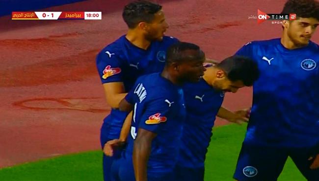 اهداف مباراة بيراميدز والانتاج الحربي 3 2 الدوري المصري