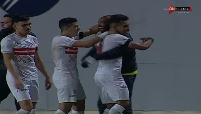اهداف مباراة الزمالك وانبي 2 1 الدوري المصري
