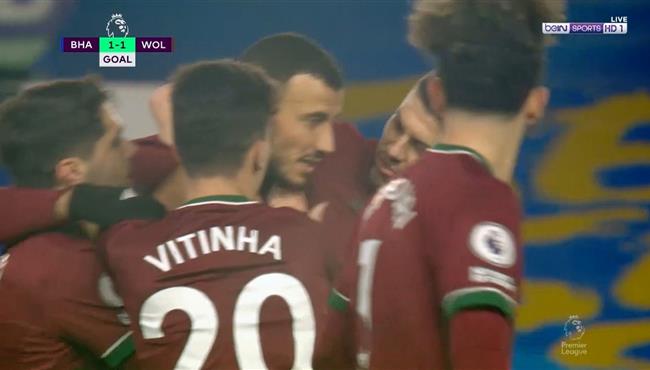 اهداف مباراة ولفرهامبتون وبرايتون المثيرة 3 3 الدوري الانجليزي