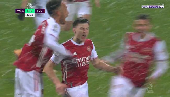 هدف تيرني الرائع في مرمي وست بروميتش 1 0 الدوري الانجليزي