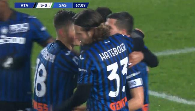 اهداف مباراة اتالانتا وساسولو 5 1 الدوري الايطالي