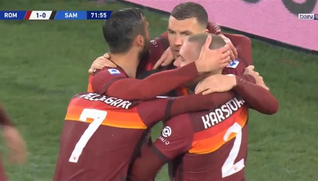 هدف فوز روما علي سامبدوريا 1 0 الدوري الايطالي