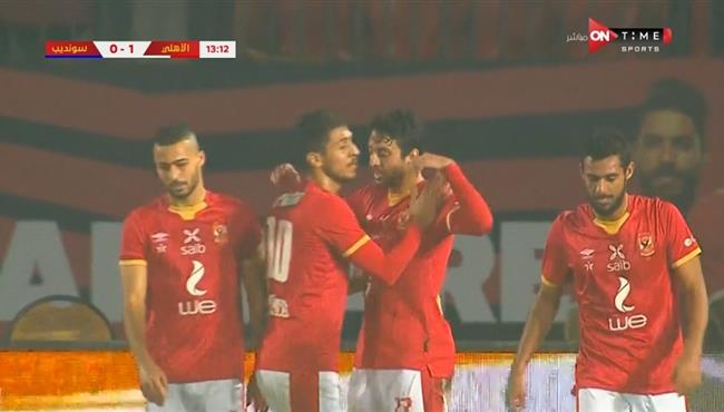 هدف طاهر محمد طاهر في مرمي سونيديب بدوري ابطال افريقيا