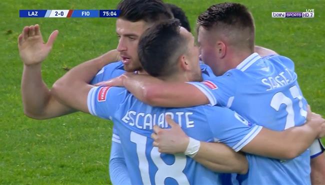 اهداف مباراة لاتسيو وفيورنتينا 2 1 الدوري الايطالي