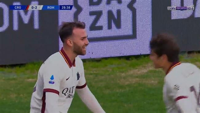 هدف مايورال الرائع فى مرمي كروتوني بالدوري الايطالي