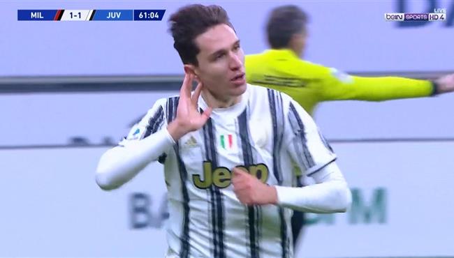 هدف فيديريكو كييزا الثاني الرائع فى مرمي ميلان بالدوري الايطالي
