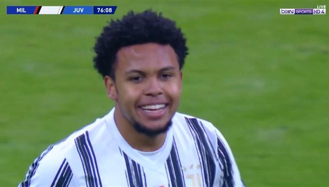 هدف يوفنتوس الثالث فى مرمي ميلان مكيني