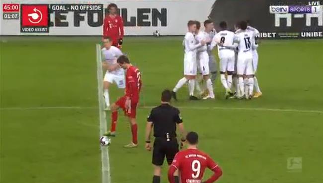 اهداف مباراة بايرن ميونخ وبوروسيا مونشنجلادباخ 2 3 الدوري الالماني