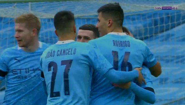 اهداف مباراة مانشستر سيتي وبرمنجهام سيتي 3 0 كاس الاتحاد الانجليزي