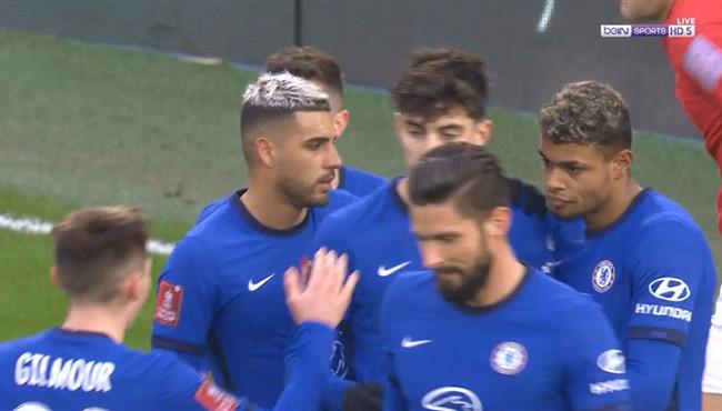 اهداف مباراة تشيلسي وموريكامب 4 0 كاس الاتحاد الانجليزي