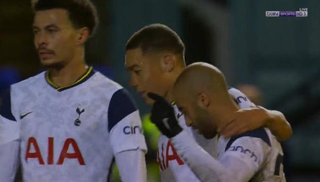 اهداف مباراة توتنهام ومارين 5 0 كأس الاتحاد الانجليزي