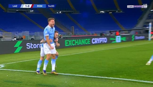 هدف ايموبيلي في مرمي روما بعد خطأ قاتل من المدافع