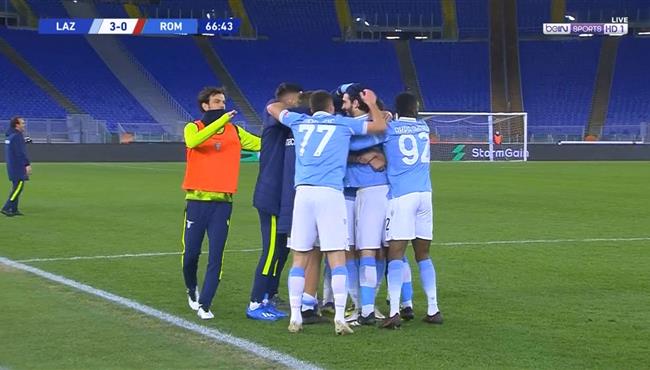 اهداف مباراة لاتسيو وروما 3 0 الدوري الايطالي