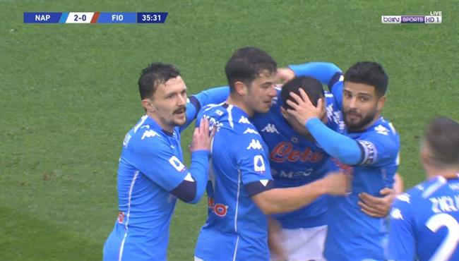اهداف مباراة نابولي وفيورنتينا 6 0 الدوري الايطالي
