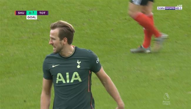 هدف هاري كين الرائع في مرمي شيفيلد بالدوري الانجليزي