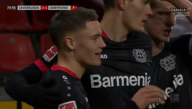 اهداف مباراة باير ليفركوزن وبوروسيا دورتموند 2 1 الدوري الالماني