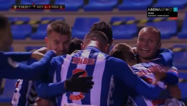 هدف الكويانو الثاني فى مرمي ريال مدريد 2 1 كاس ملك اسبانيا