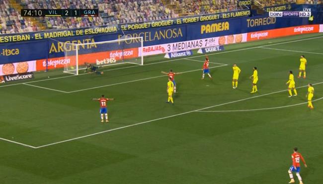 اهداف مباراة فياريال وغرناطه 2 2 الدوري الاسباني