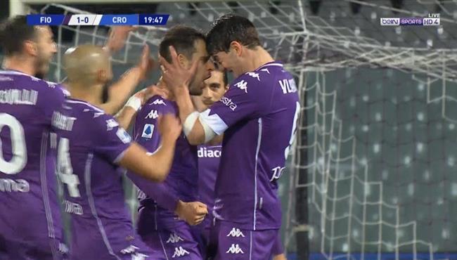 هدف بونافنتورا العالمي في مباراة فيورنتينا وكروتوني بالدوري الايطالي