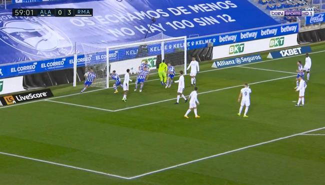 هدف ديبورتيفو الافيس الاول في مرمي ريال مدريد