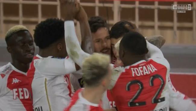 اهداف مباراة موناكو ومارسيليا 3 1 الدوري الفرنسي