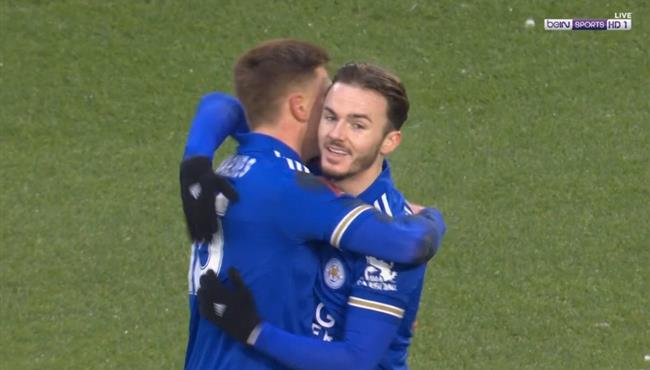 اهداف مباراة ليستر سيتي وبرينتفورد 3 1 كأس الاتحاد الانجليزي