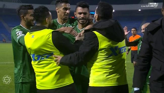 هدف الاهلي الاول في مرمي الاتفاق بالدوري السعودي