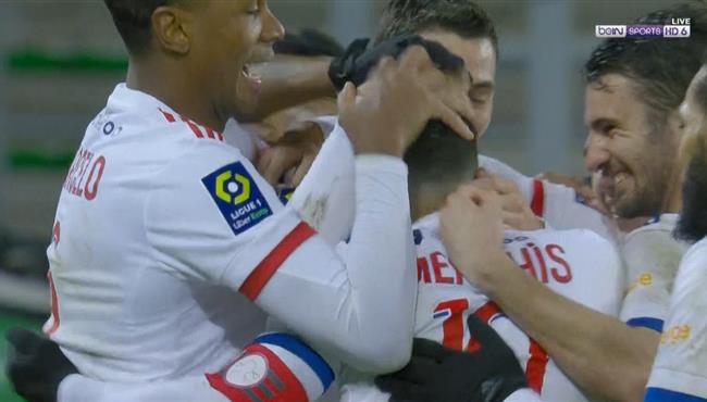 اهداف مباراة ليون وسانت ايتيان 5 0 الدوري الفرنسي