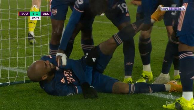 اهداف مباراة ارسنال وساوثهامبتون 3 1 الدوري الانجليزي